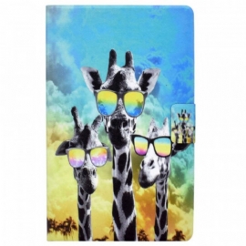 Κάλυμμα Samsung Galaxy Tab A8 (2021) Funky Giraffes