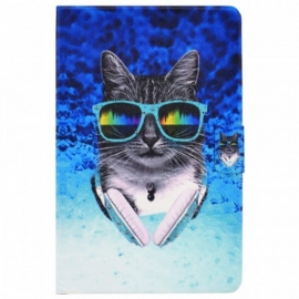 Κάλυμμα Samsung Galaxy Tab A8 (2021) Γάτα Ντίσκο