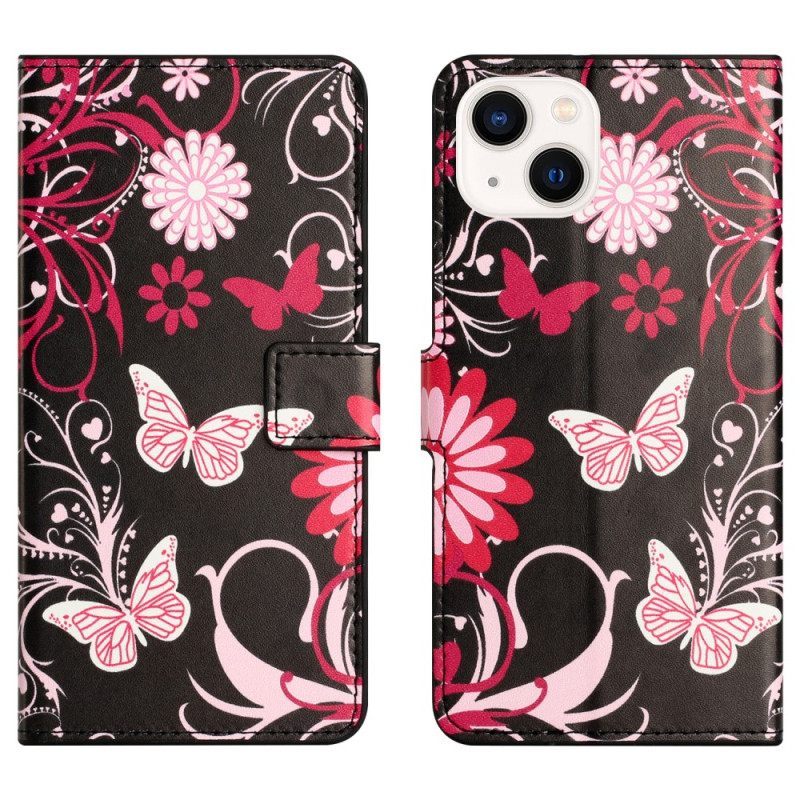 Κάλυμμα iPhone 15 Plus Όμορφες Πεταλούδες