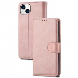 Κάλυμμα iPhone 15 Plus Sober Faux Leather