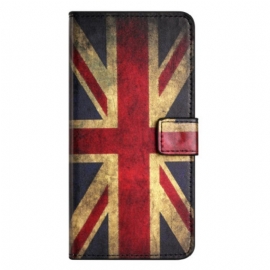 Κάλυμμα iPhone 15 Plus Vintage Αγγλική Σημαία