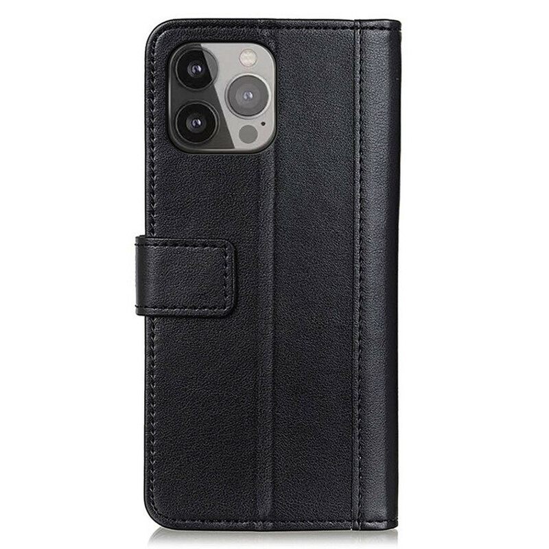 Κάλυμμα iPhone 13 Pro Max Δερμάτινο Στυλ