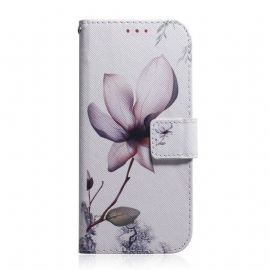 Κάλυμμα iPhone 13 Pro Max Σκονισμένο Λουλούδι Τριαντάφυλλου