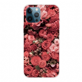 Θήκη iPhone 13 Pro Max Έντονα Λουλούδια