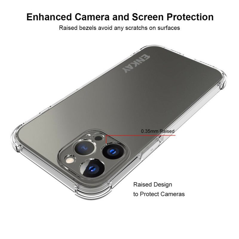 θηκη κινητου iPhone 13 Pro Max Διαφανές Enkay
