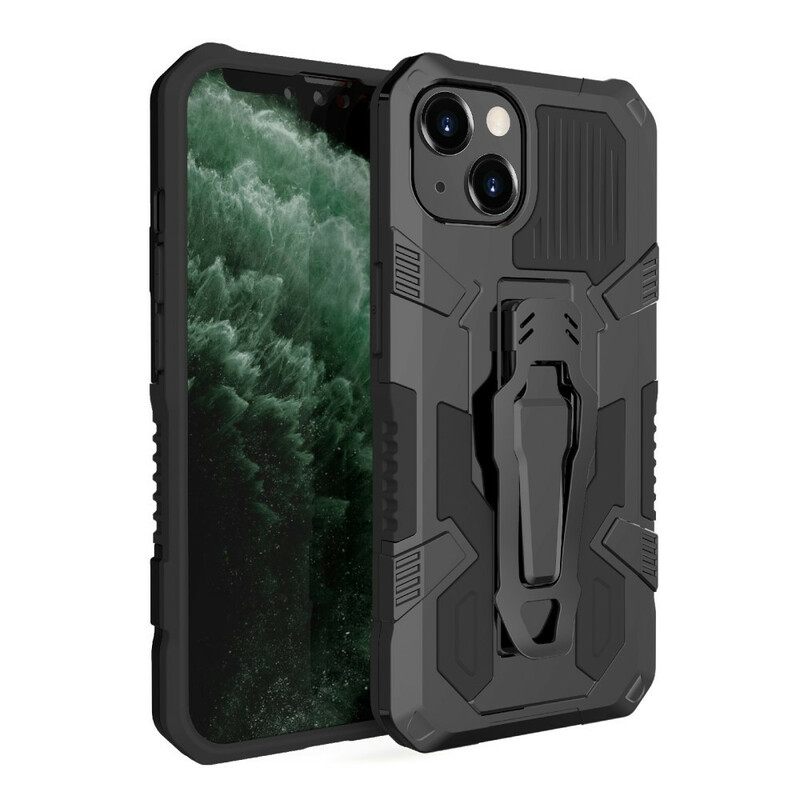 θηκη κινητου iPhone 13 Pro Max Ρομπότ Με Κλιπ Ζώνης