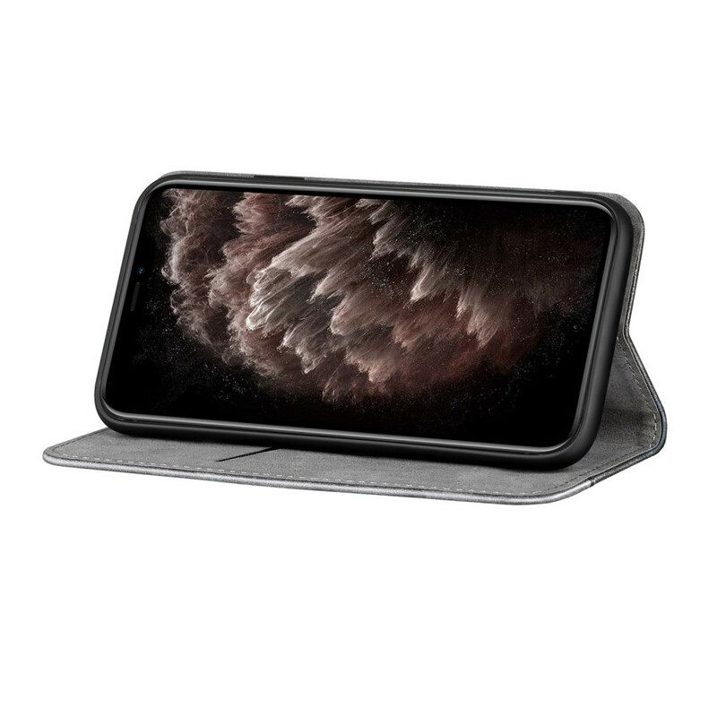 θηκη κινητου iPhone 13 Pro Max Θήκη Flip Δερμάτινο Εφέ Σε Δύο Αποχρώσεις