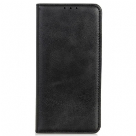 θηκη κινητου iPhone 13 Pro Max Θήκη Flip Litchi Split Leather