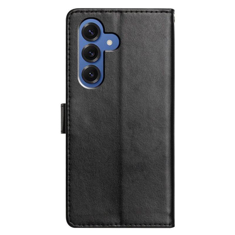 Δερματινη Θηκη Samsung Galaxy S26 Plus Απλό Δερμάτινο Εφέ