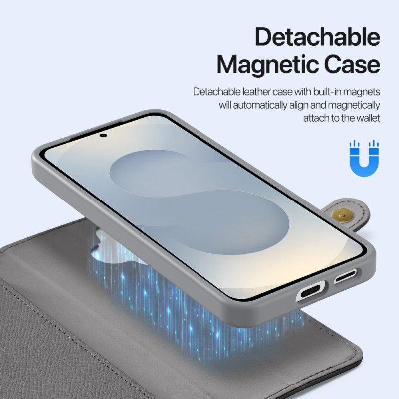 Δερματινη Θηκη Samsung Galaxy S26 Plus Αποσπώμενο Κάλυμμα Lawa Σειρά Dux Ducis