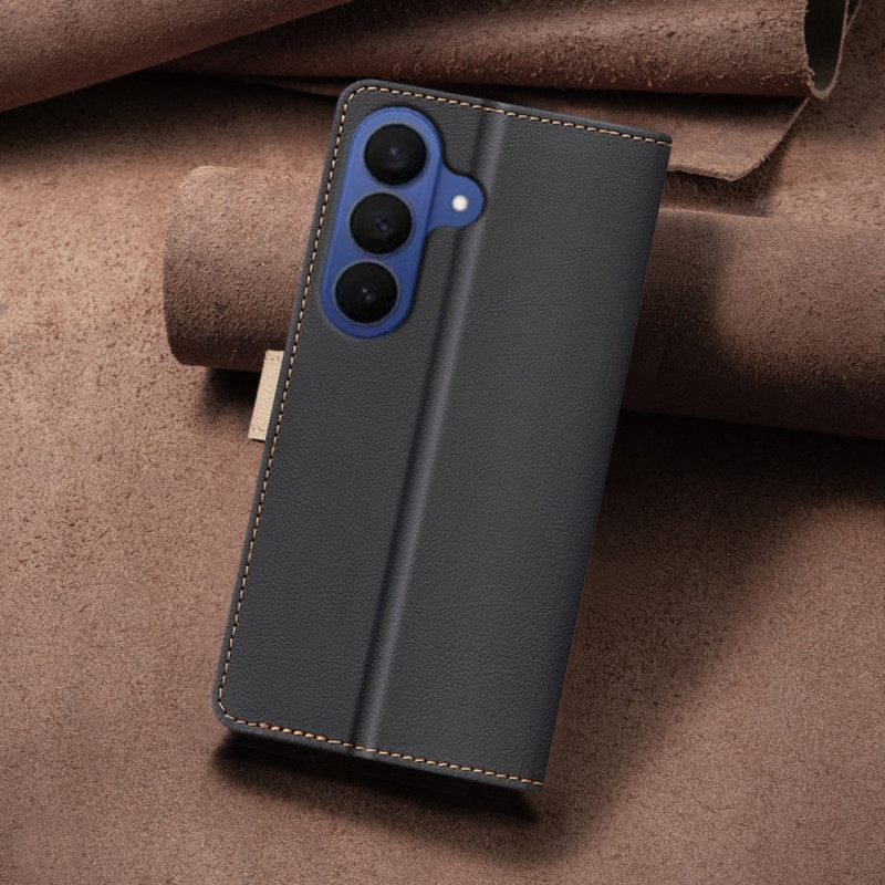 Δερματινη Θηκη Samsung Galaxy S26 Plus Δίχρωμο Binfen Color Σιλικόνης