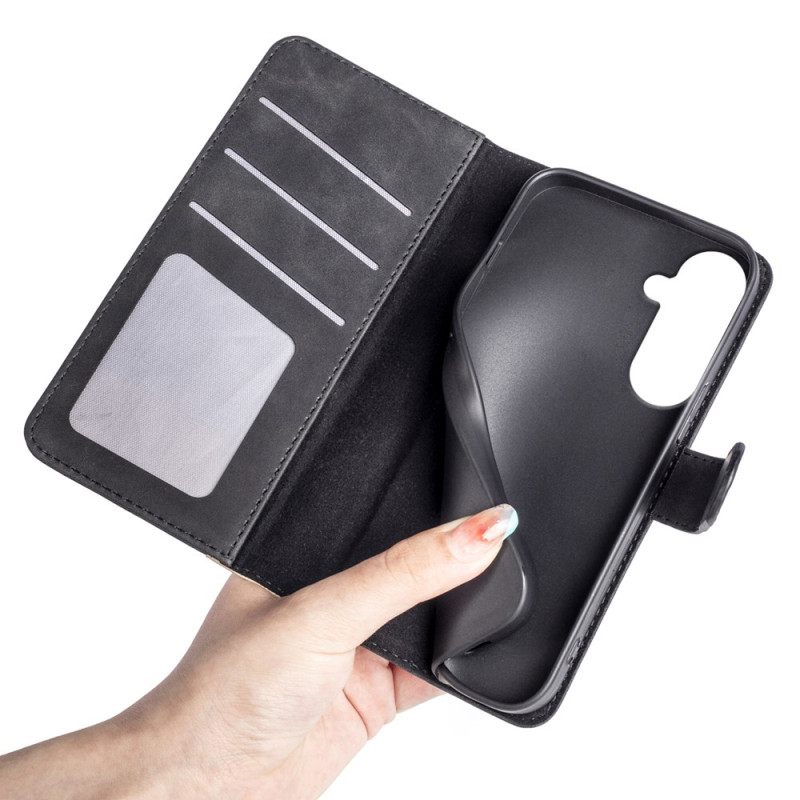 Δερματινη Θηκη Samsung Galaxy S26 Plus Δίχρωμο Γραφικό Σιλικόνης