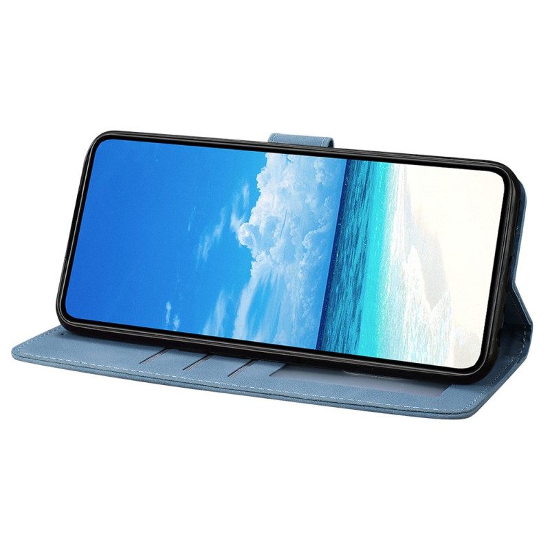 Δερματινη Θηκη Samsung Galaxy S26 Plus Εκτύπωση Πεταλούδας Και Λουλουδιού