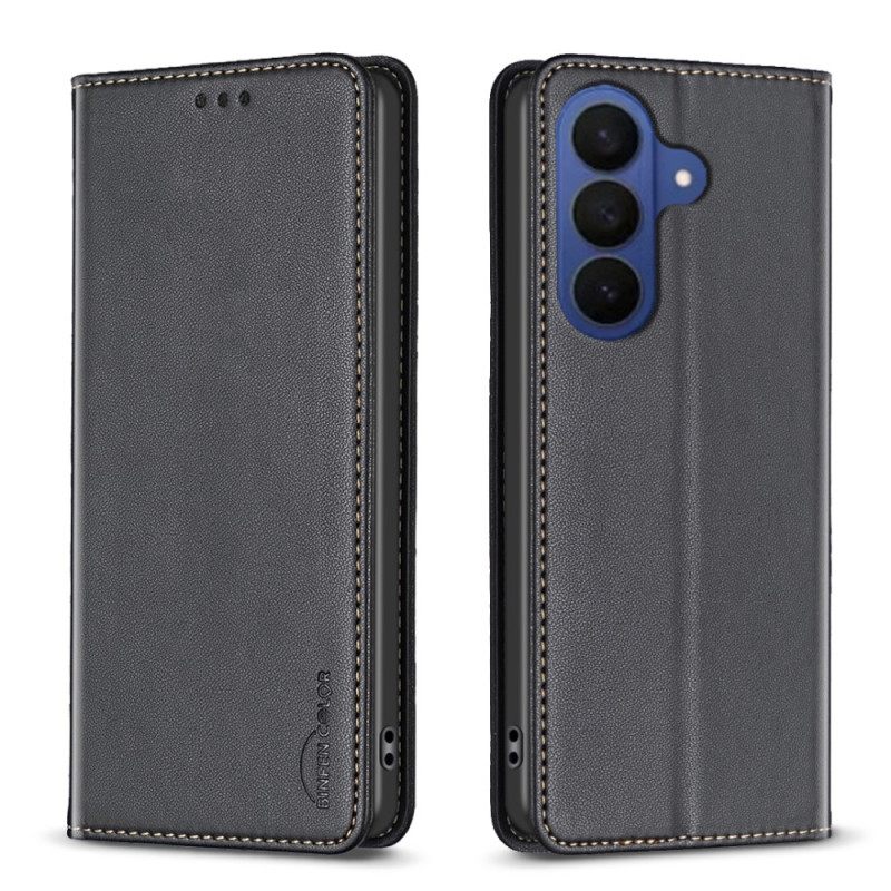 Δερματινη Θηκη Samsung Galaxy S26 Plus Faux Leather Binfen Color Σιλικόνης