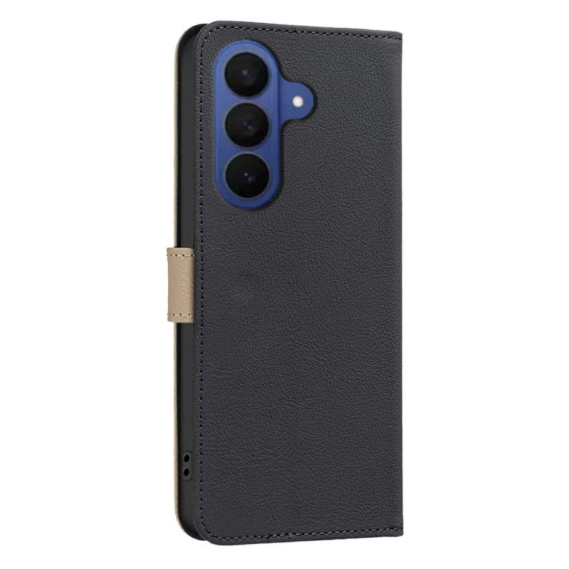 Δερματινη Θηκη Samsung Galaxy S26 Plus Floral Binfen Colo Σιλικόνης