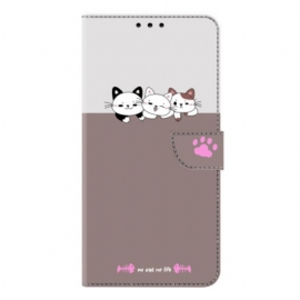 Δερματινη Θηκη Samsung Galaxy S26 Plus Γραφικές Γάτες