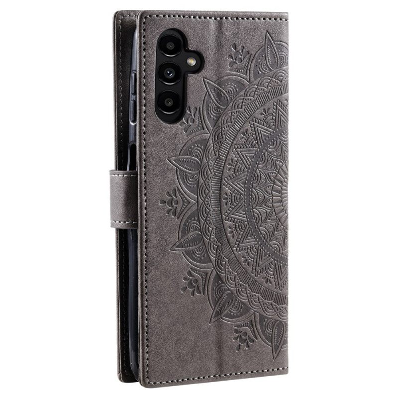 Δερματινη Θηκη Samsung Galaxy S26 Plus Mandala Sun Σιλικόνης