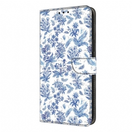 Δερματινη Θηκη Samsung Galaxy S26 Plus Πεδίο Με Λουλούδια Σιλικόνης