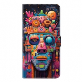 Δερματινη Θηκη Samsung Galaxy S26 Plus Πορτρέτο Γκράφιτι Σιλικόνης