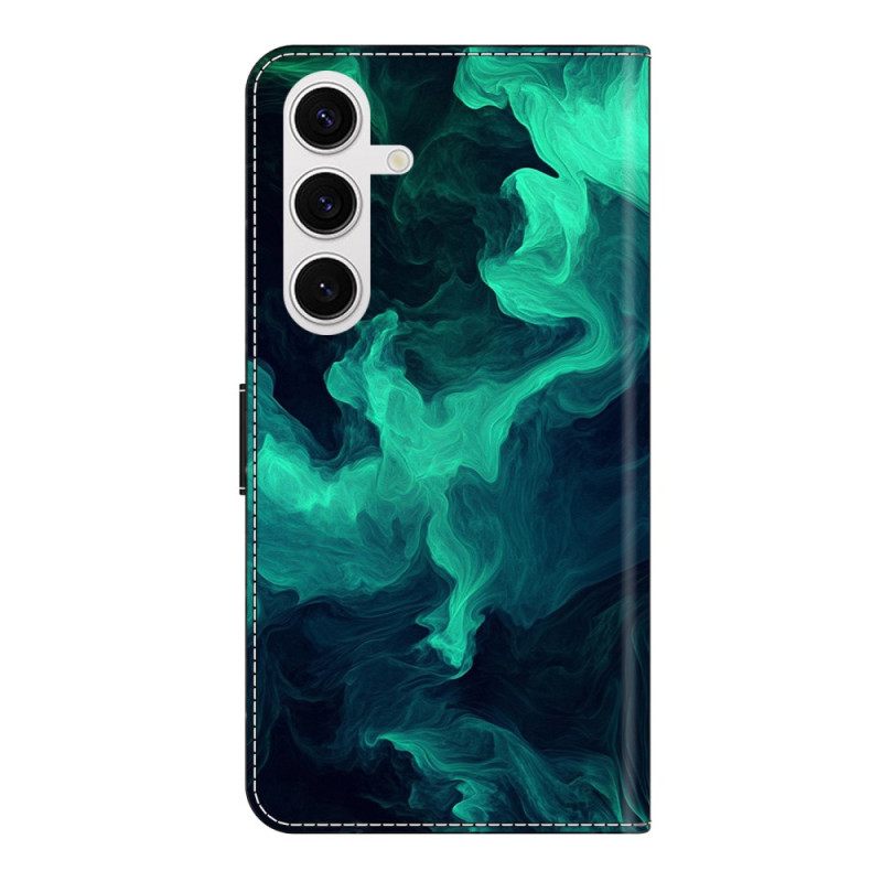 Δερματινη Θηκη Samsung Galaxy S26 Plus Πράσινος Καπνός