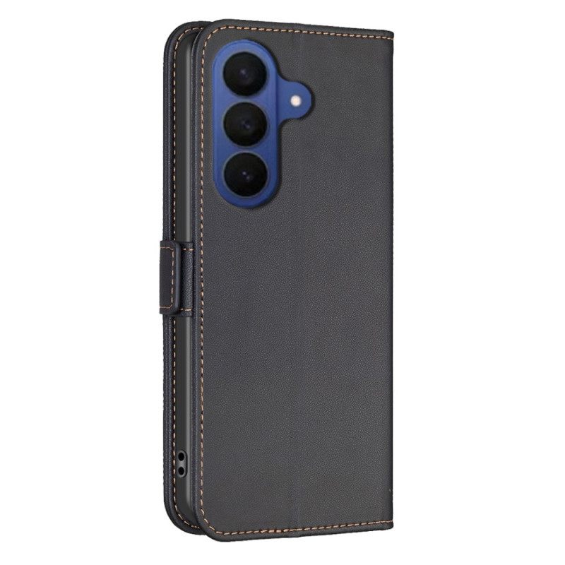 Δερματινη Θηκη Samsung Galaxy S26 Plus Τεχνητό Δέρμα Binfen Χρωμα Σιλικόνης