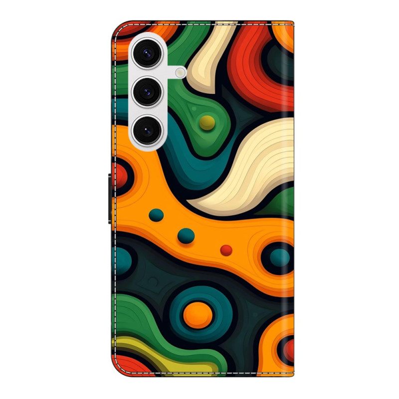 Δερματινη Θηκη Samsung Galaxy S26 Plus Ζωγραφισμένο Μοτίβο