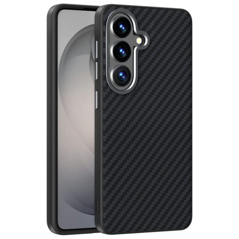 Κάλυμμα Samsung Galaxy S26 Plus Μαγνητική Βάση Από Ίνες Άνθρακα Με Υφή