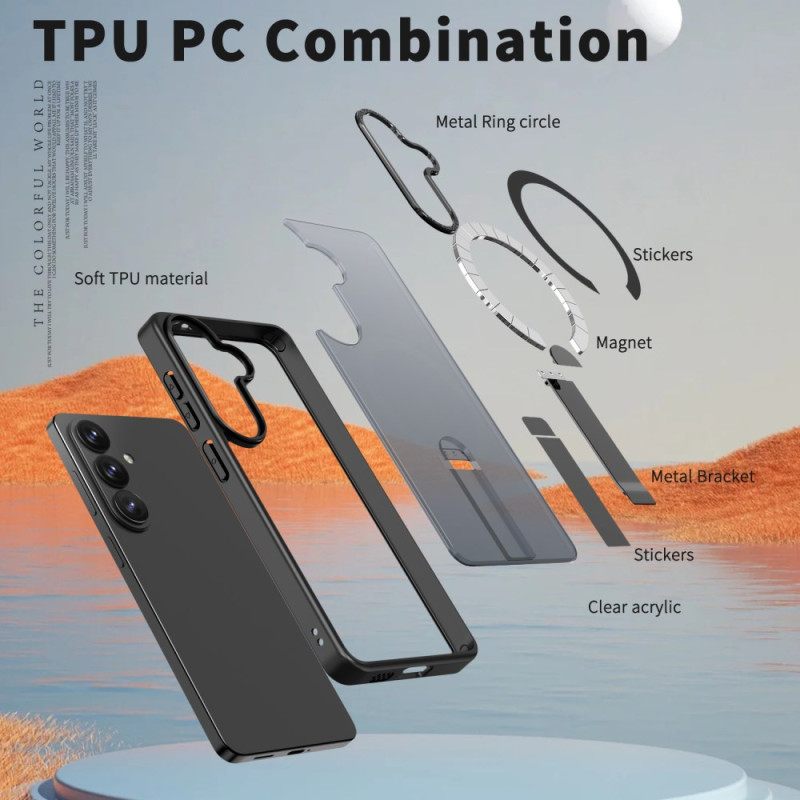 Κάλυμμα Samsung Galaxy S26 Plus Μαγνητική Βάση Σχεδιασμού Σιλικόνης