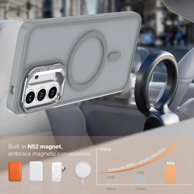 Κάλυμμα Samsung Galaxy S26 Plus Μαγνητική Πτυσσόμενη Βάση Σιλικόνης