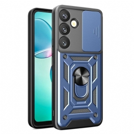 Κάλυμμα Samsung Galaxy S26 Plus Συρόμενο Κάλυμμα Κάμερας Και Ενσωματωμένη Βάση Σιλικόνης