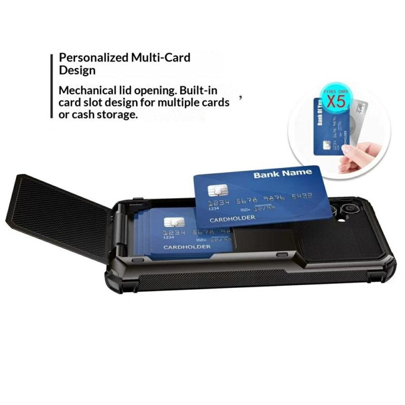 Κάλυμμα Samsung Galaxy S26 Plus Θήκη Καρτών Με Αναδιπλούμενη Θήκη