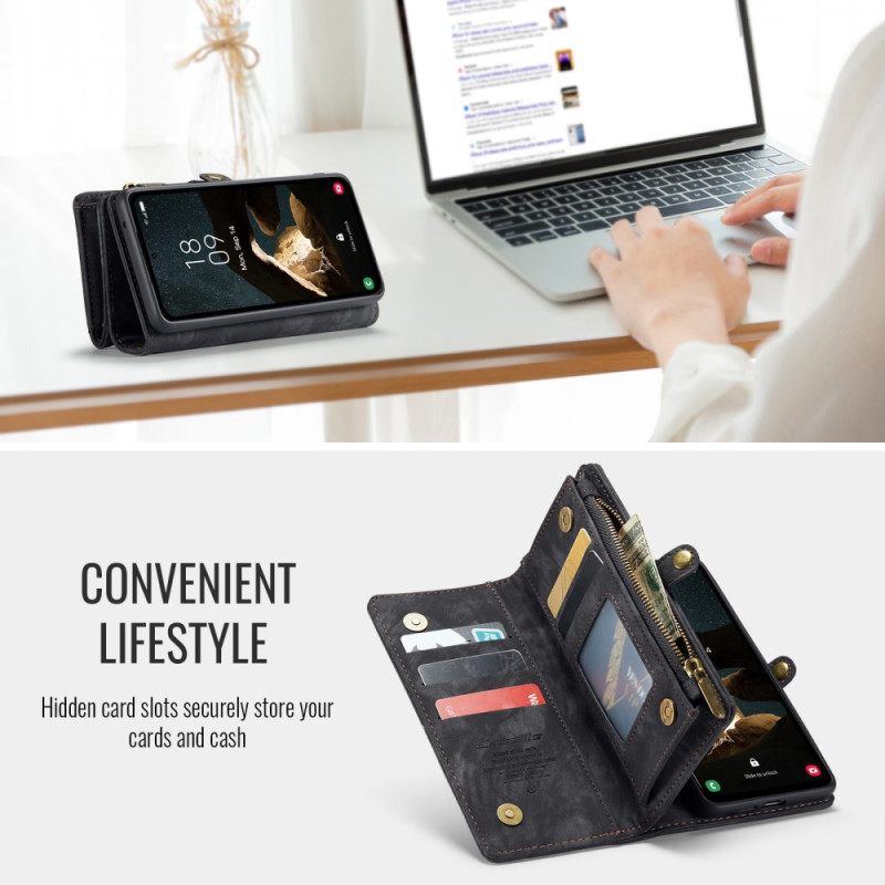 Θηκη Κινητου Samsung Galaxy S26 Plus Θήκες Κινητών Caseme Δερμάτινο Εφέ