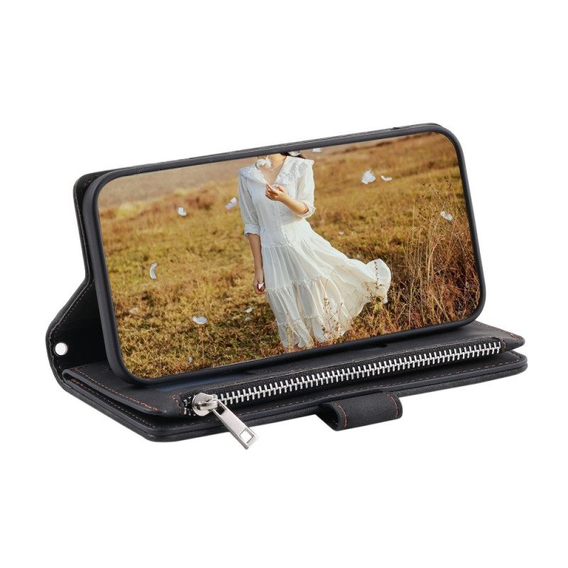 Θηκη Κινητου Samsung Galaxy S26 Plus Θήκες Κινητών Καπιτονέ Πορτοφόλι Με Λουρί