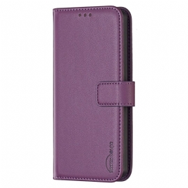 Δερματινη Θηκη Xiaomi 15t Δερμάτινο Εφέ Binfen Color