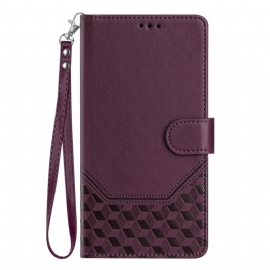 Δερματινη Θηκη Xiaomi 15t Διακόσμηση Με Διαμάντια