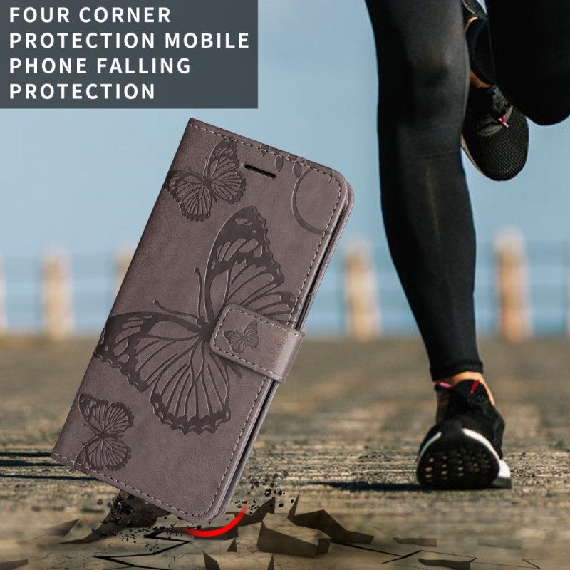 Δερματινη Θηκη Xiaomi 15t Γιγάντιες Πεταλούδες