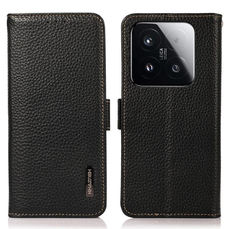 Δερματινη Θηκη Xiaomi 15t Γνήσιο Δέρμα Με Κλείδωμα Rfid