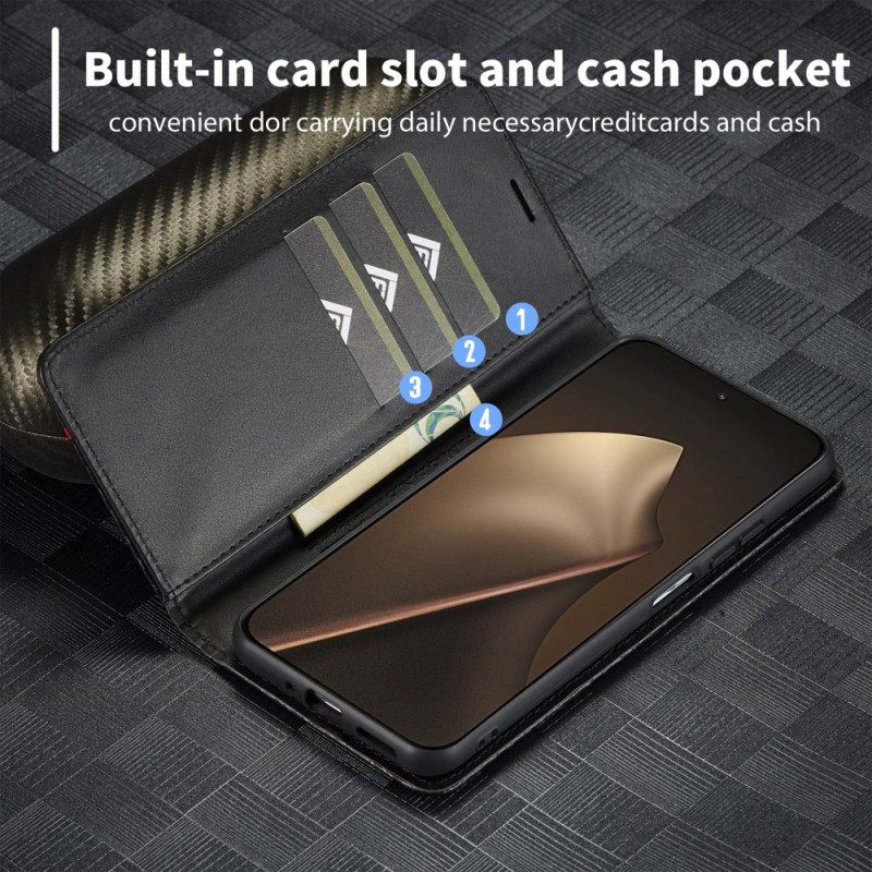 Δερματινη Θηκη Xiaomi 15t Ίνες Άνθρακα