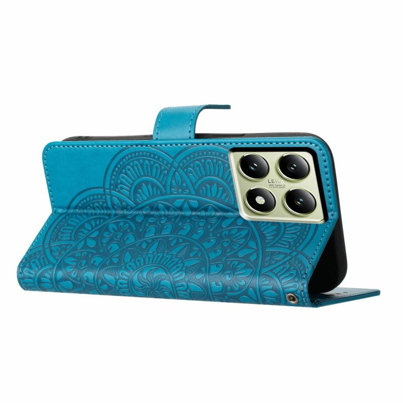 Δερματινη Θηκη Xiaomi 15t Μοτίβο Μάνταλα