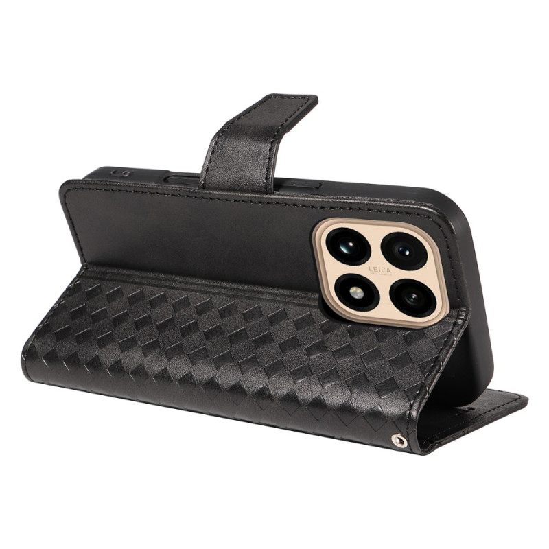 Δερματινη Θηκη Xiaomi 15t Τελείωμα Με Διαμάντια