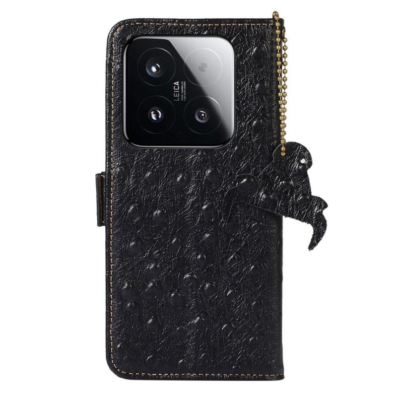 Δερματινη Θηκη Xiaomi 15t Τεχνολογία Rfid Από Δέρμα Σιλικόνης