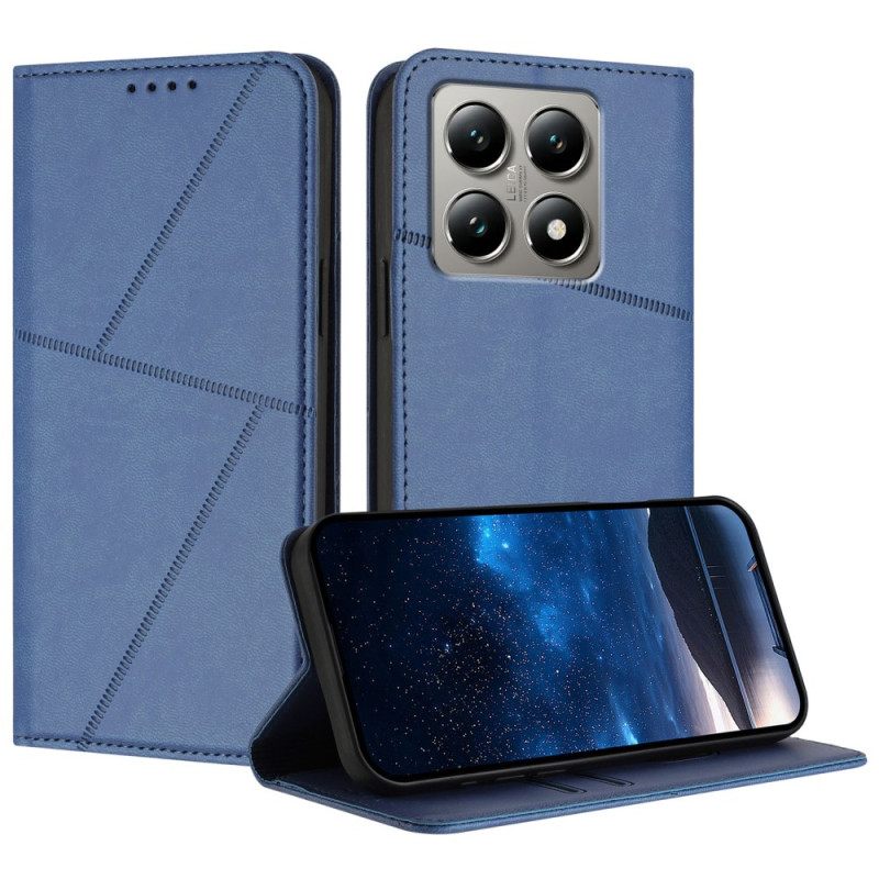 Δερματινη Θηκη Xiaomi 15t Θήκες Κινητών Γραμμές