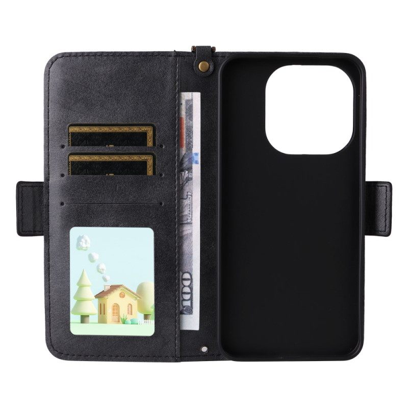 Δερματινη Θηκη Xiaomi 15t Vintage Με Λουράκι Ώμου