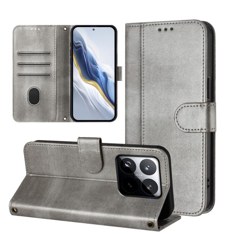 Δερματινη Θηκη Xiaomi 15t Vintage Πορτοφόλι