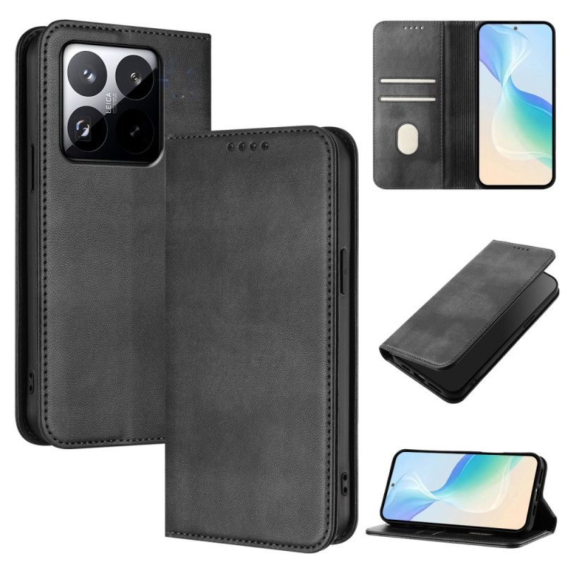 Δερματινη Θηκη Xiaomi 15t Vintage Πορτοφόλι Σιλικόνης