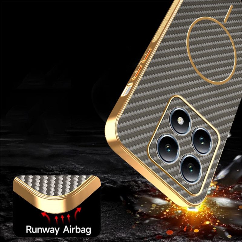 Κάλυμμα Xiaomi 15t Υφή Ινών Άνθρακα