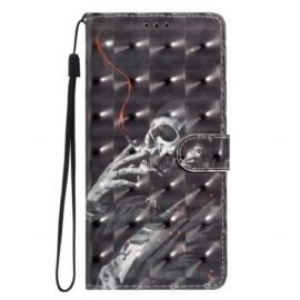 Θηκη Κινητου Xiaomi 15t Σκελετός Που Καπνίζει