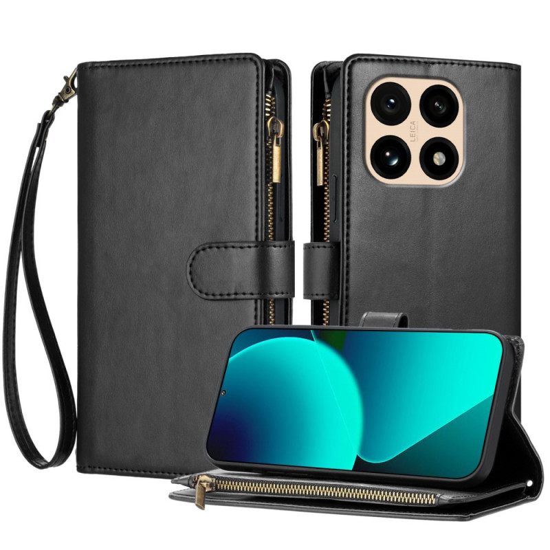 Θηκη Κινητου Xiaomi 15t Θήκες Κινητών Πορτοφόλι Από Τεχνητό Δέρμα