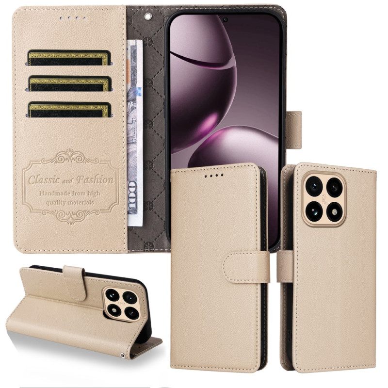 Θηκη Κινητου Xiaomi 15t Θήκες Κινητών Υφασμάτινο Τεχνητό Δέρμα