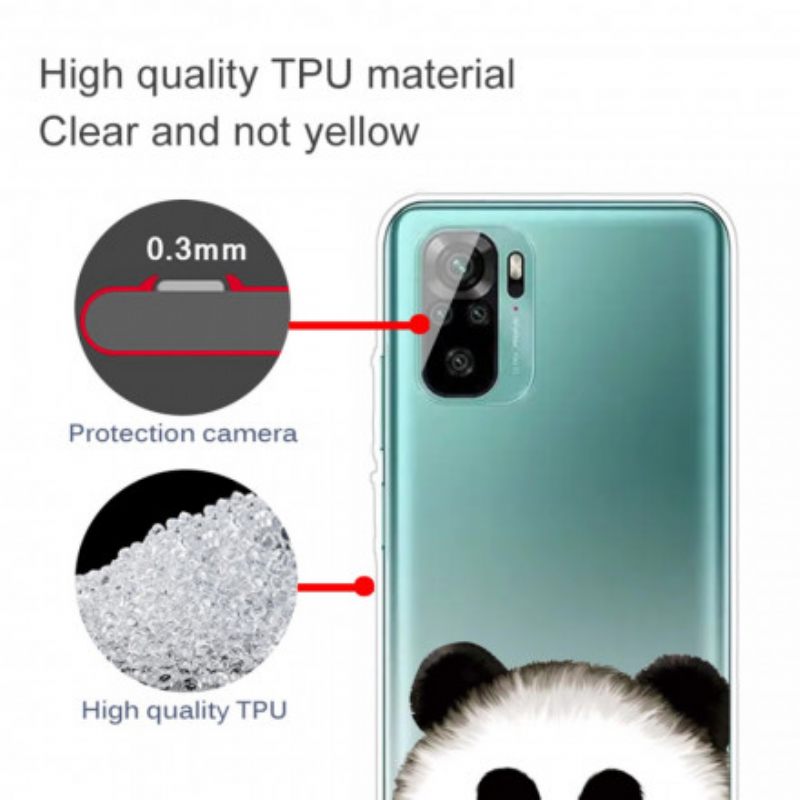 θηκη κινητου Xiaomi Redmi Note 10 / 10S Διαφανές Panda